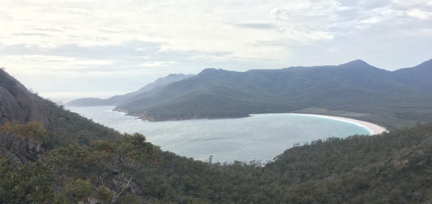 Wineglass Bay von oben